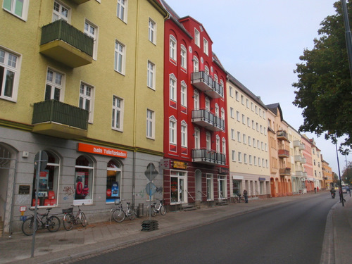 Downtown Oranienburg, its colorful.